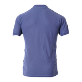 Men's Classic Cotton Short Sleeve Pique Polo Shirt - Navy