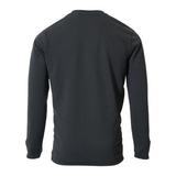 Unisex Professional Sustainable Drop Shoulder Style Sweatshirt - Black