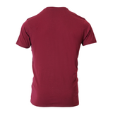 Men's 100% Organic Cotton Professional Single Jersey T-Shirt - Burgundy