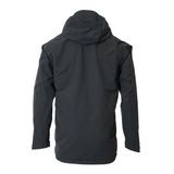 Men's Premium Waterproof & Windproof Recycled Jacket - Black