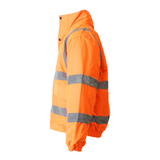 Unisex Professional High Visibility Bomber Jacket - Orange