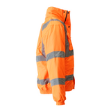 Unisex Professional High Visibility Bomber Jacket - Orange