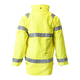 Unisex Premium High Visibility Storm Jacket - Yellow