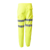 Men's Classic High Visibility Soft Feel Joggers - Yellow