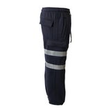 Men's Classic High Visibility Soft Feel Joggers - Navy