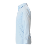 Men's Professional Long Sleeve Breathable Poplin Shirt - Light Blue