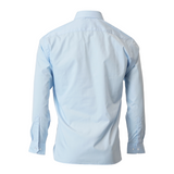 Men's Professional Long Sleeve Breathable Poplin Shirt - Light Blue