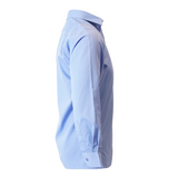 Men's Professional Long Sleeve Breathable Poplin Shirt - Mid Blue