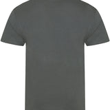 Men's 100% Organic Cotton Professional Single Jersey T-Shirt - Charcoal