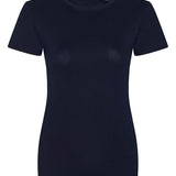 Women's 100% Organic Cotton Professional Single Jersey T-Shirt - Navy