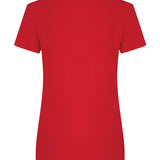 Women's Classic Fashion Fit Recycled Sports T-Shirt - Red