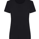 Women's Classic Fashion Fit Recycled Sports T-Shirt - Black