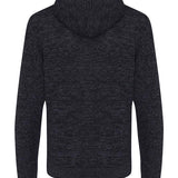 Unisex Premium Sustainable Knitted Overhead Hoodie - Charcoal