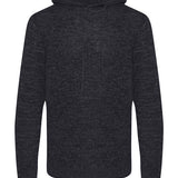 Unisex Premium Sustainable Knitted Overhead Hoodie - Charcoal