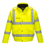 UCS Electrical Team Unisex Hi Vis Bomber Jacket - Yellow