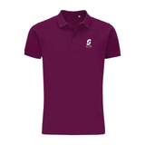 UCS Strode Early Years Men's Cotton Polo Shirt - Purple