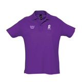 Early Years Unisex Cotton Polo Shirt - Dark Purple