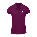 UCS Strode Early Years Women's Cotton Polo Shirt - Purple