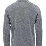 Men's Premium Raglan Quarter Zip Fleece - Grey