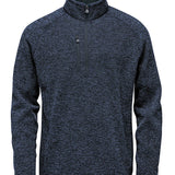 Men's Premium Raglan Quarter Zip Fleece - Navy