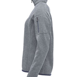 Women's Premium Raglan Quarter Zip Fleece - Grey