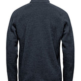 Men's Premium Full Zip Knitted Fleece Jacket - Navy