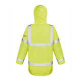 UCS Facilities & Maintenance Unisex Long Length Hi Vis Jacket - Yellow