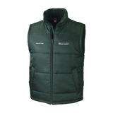 UCS Grounds Team Unisex Padded Bodywarmer - Bottle Green
