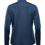 Women's Premium Moisture Wicking Quarter Zip Sweatshirt - Navy