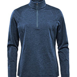 Women's Premium Moisture Wicking Quarter Zip Sweatshirt - Navy