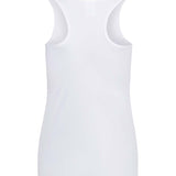 Women's Classic Breathable Racer Back Style Vest - White