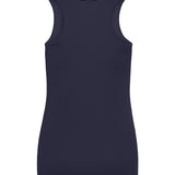 Women's Classic Breathable Racer Back Style Vest - Navy