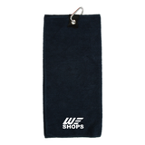 JJW Shops Golf Towel - Black