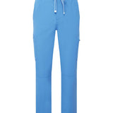 Men's Stretch Cargo Trousers - Ceil Blue