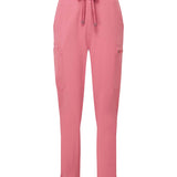 Women's Stretch Cargo Trousers - Pink