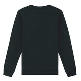 Unisex Professional Organic Cotton Crew Neck Sweatshirt - Black