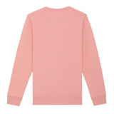 Unisex Professional Organic Cotton Crew Neck Sweatshirt - Pink