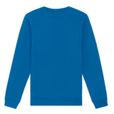 Unisex Professional Organic Cotton Crew Neck Sweatshirt - Royal Blue