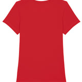 Women's Classic 100% Organic Cotton T-Shirt - Red