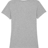 Women's Classic 100% Organic Cotton T-Shirt - Heather Grey