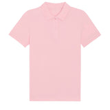 Women's Premium 100% Cotton Polo Shirt -  Pink