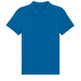 Women's Premium 100% Cotton Polo Shirt - Royal Blue