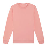 Unisex Professional Organic Cotton Crew Neck Sweatshirt - Pink