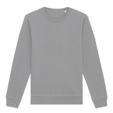 Unisex Professional Organic Cotton Crew Neck Sweatshirt - Heather Grey