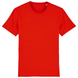 Unisex 100% Organic Cotton Medium Fit Classic T-Shirt - Red