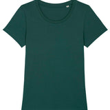 Women's Classic 100% Organic Cotton T-Shirt - Glazed Green