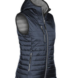 Women's Premium Thermal Showerproof Bodywarmer - Navy & Charcoal