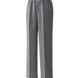 Pull On Woven Chef's Check Trousers - Black & White