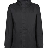 Men's Breathable Padded Waterproof Jacket - Black