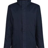 Men's Breathable Padded Waterproof Jacket - Navy